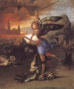 RAFFAELLO Sanzio Dragon and Iimi France oil painting artist